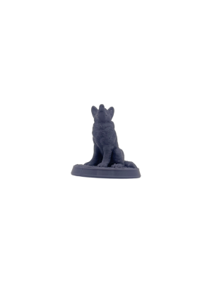 Dog-German Shepherd Sitting