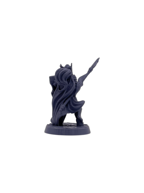 Human Paladin with Spear Female