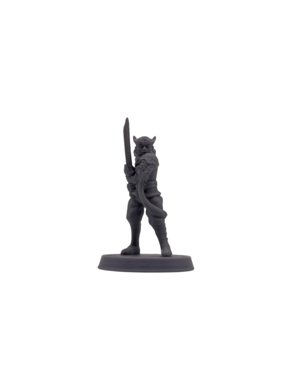 Tiefling_F_Fighter Tiefling Fighter Female