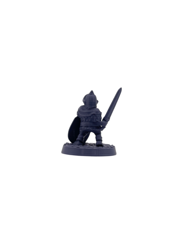 Dwarf Paladin with Sword Male