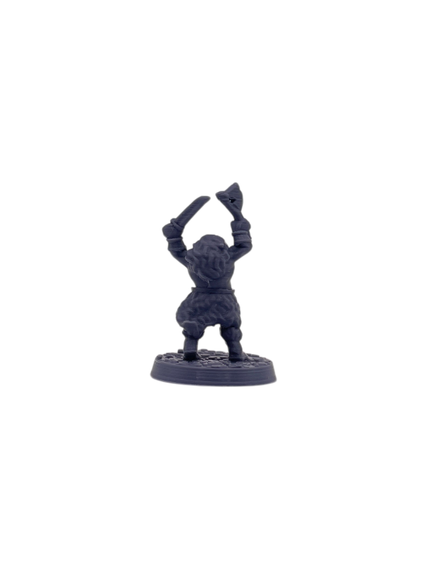 Halfling Barbarian Male