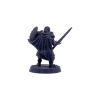 Human Fighter with Shield Male