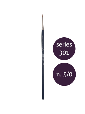 Pensulă Milan seria 301 nr. 5/0