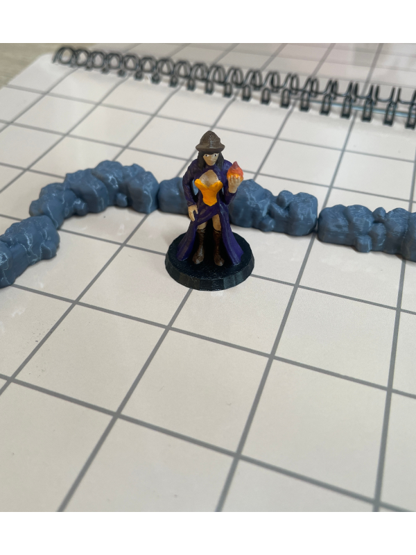 Dungeon Wall Curved