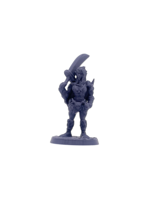 Half-Orc Barbarian Female